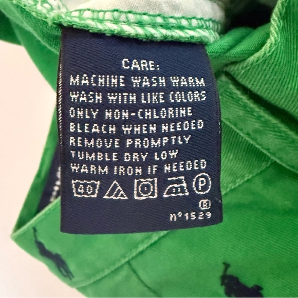 Ralph Lauren Sport Green Embroidered Pony Mini Skirt – Size 4 - Picture 6 of 7